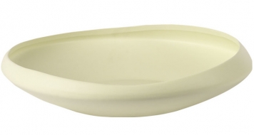 Talerz okrągły SIGU biały ceramika